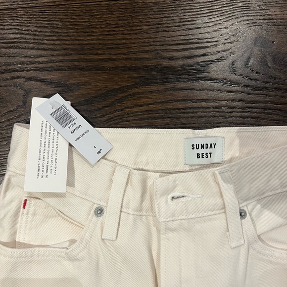 Sunday Best Cream Jupiter jean. Size 4. - Picture 2 of 2